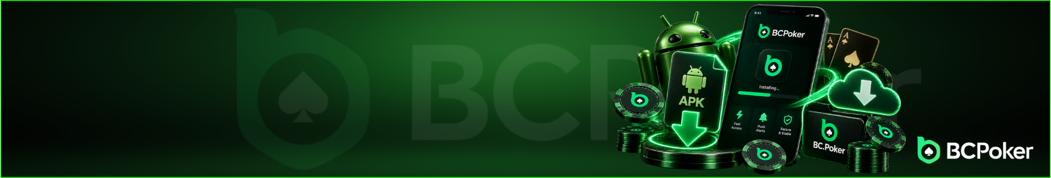 BC Poker APK official download banner
