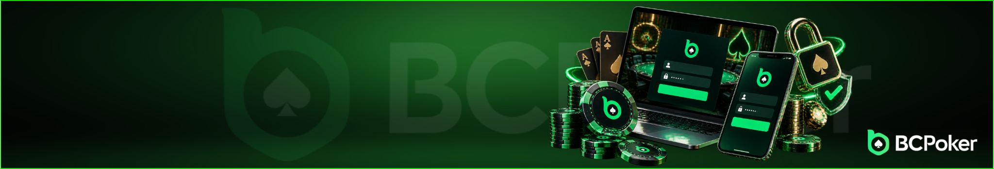 BCPoker Indonesia login access banner